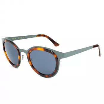 LGR FELICITEBLU39 Unisex saulesbrilles - Zils rāmis, Pelēkas lēcas, 47/24/145 mm