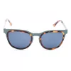 LGR GLOR-BLUE39 Unisex saulesbrilles 49/22/145 mm Zilas lēcas Melns rāmis