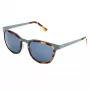 LGR GLOR-BLUE39 Unisex saulesbrilles 49/22/145 mm Zilas lēcas Melns rāmis