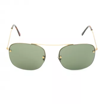 LGR Maasai Gold 02 Saulesbrilles - Ar rokām darināts itāļu acetāts, UV400 aizsardzība, 54 mm lēcas