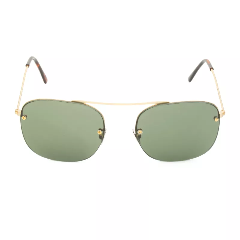 LGR Maasai Gold 02 Saulesbrilles - Ar rokām darināts itāļu acetāts, UV400 aizsardzība, 54 mm lēcas