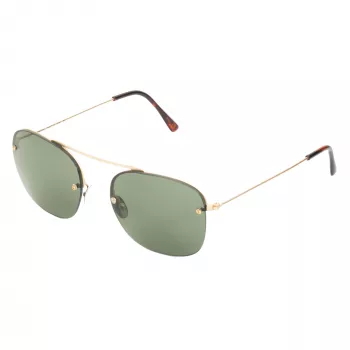 LGR Maasai Gold 02 Saulesbrilles - Ar rokām darināts itāļu acetāts, UV400 aizsardzība, 54 mm lēcas