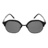 LGR Zanzibar Unisex Saulesbrilles Melni/Pelēki 50/12/135 mm
