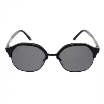 LGR Zanzibar Unisex Saulesbrilles Melni/Pelēki 50/12/135 mm