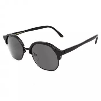 LGR Zanzibar Unisex Saulesbrilles Melni/Pelēki 50/12/135 mm