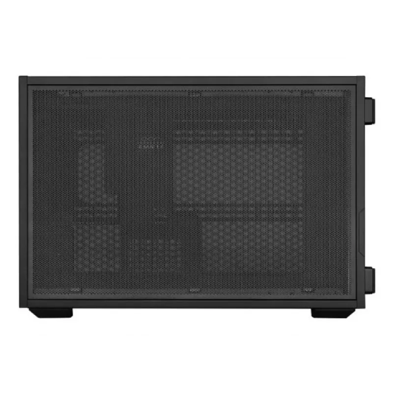 Lian Li DAN Cases B4 Wood Edition Mini Tower datora korpuss, Micro-ATX, valrieksta priekšējais panelis, melns