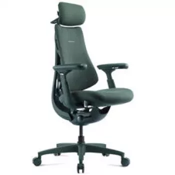 LiberNovo Omni ergonomisks biroja krēsls ar aktīvu jostasvietas atbalstu un masāžu - zaļš