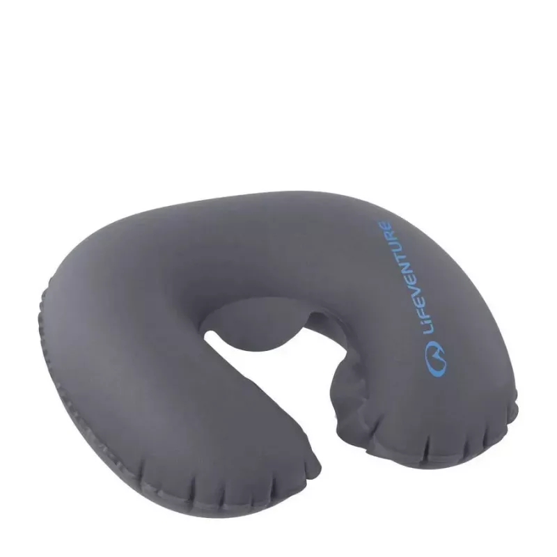 Lifeventure Compact piepūšamais ceļojumu spilvens – melns