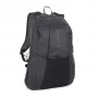 Lifeventure salokāma mugursoma ECO 25L salokāma ceļojumu mugursoma, 420D pārstrādāts neilons, melna
