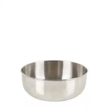 Lifeventure Stainless Steel Camping Bowl 1L (1000ml) – Lightweight, Dishwasher Safe, Stackable