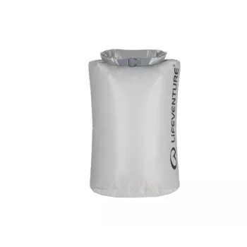 Lifeventure Ultralight DryBag 15L - pelēka, IPX6 ūdensnecaurlaidīga, 50g