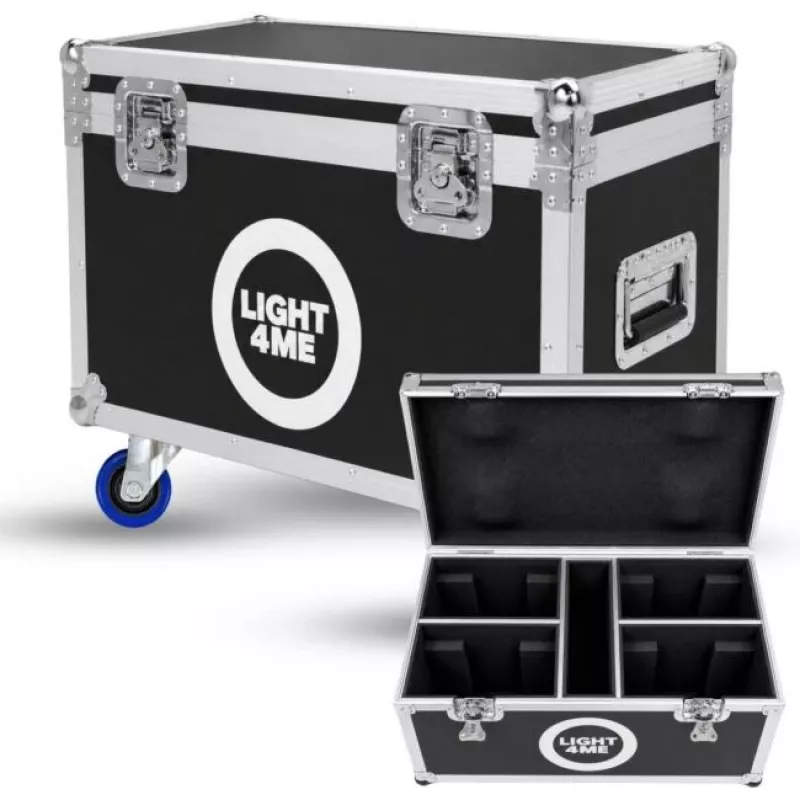 LIGHT4ME 100 SPOT RING CASE 4IN1 Flight Case 4x kustīgo galvu stiprinājumiem