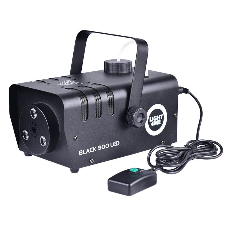 LIGHT4ME Black 900 LED Fog Smoke Generator