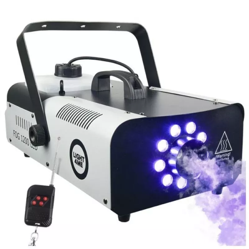 LIGHT4ME FOG 1200 LED Dūmu ģenerators ar tālvadību