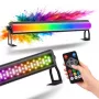 LIGHT4ME FROST BAR 72x3W RGB LED mazgājamā gaisma ar DMX vadību, 25° stars, alumīnija korpuss, melna