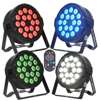 LIGHT4ME PAR RGBW 18x10W LED skatuves gaisma