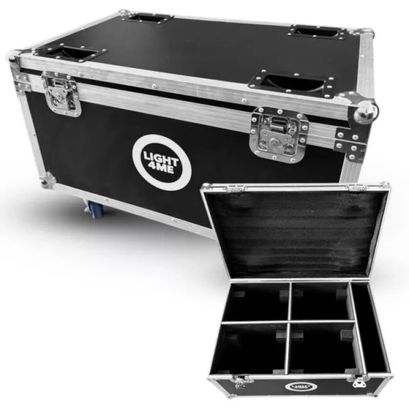 LIGHT4ME SKY WASH 18x10W CASE 4IN1 LED PAR Light Set with Flight Case