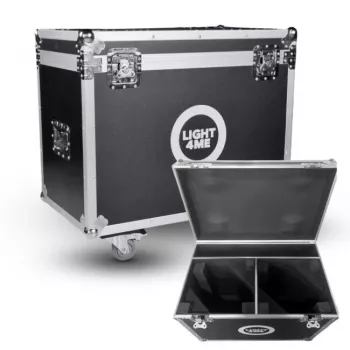 LIGHT4ME VENOM LBS 330 CASE 2IN1 Flight Case for 2 Moving Heads