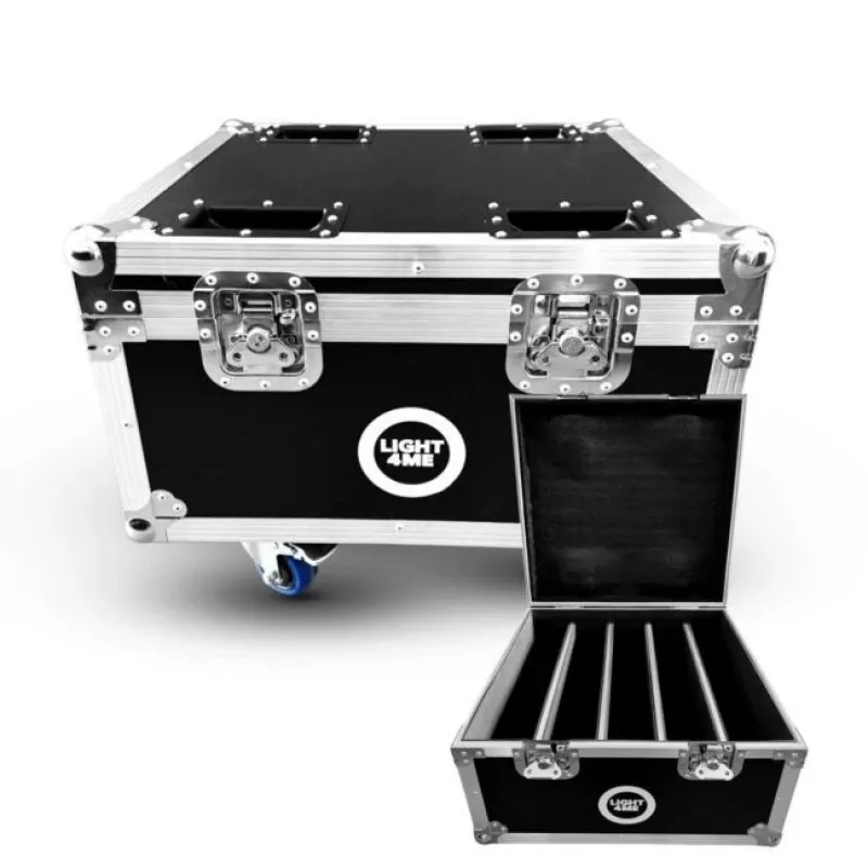 LIGHT4ME VENOM STROBE V2 CASE 4IN1 Flight Case for 4 Units