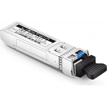 Lightwin 1,25 Gbit/s SFP BiDi transiveris, 1550nm TX / 1310nm RX, 3km, DDM, LC Simplex, vienmoda (LWO-SFP-5531-3)