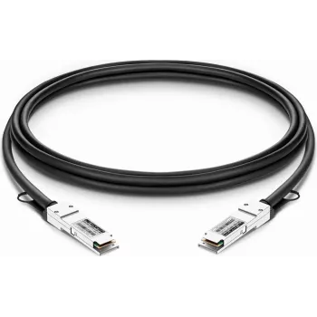 Lightwin 100G QSFP28 uz QSFP28 tiešās pievienošanas vara kabelis, 0,5m, saderīgs ar HPE/Aruba (LWO-DAC-QSFP28-0.5M-HPE)