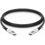 Lightwin 100G QSFP28 uz QSFP28 tiešās pievienošanas vara kabelis, 1m, saderīgs ar HPE Aruba (LWO-DAC-QSFP28-1M-HPE)