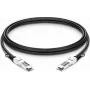 Lightwin 100G QSFP28 uz QSFP28 tiešās pievienošanas vara kabelis, 3m, HPE Aruba saderīgs LWO-DAC-QSFP28-3M-HPE