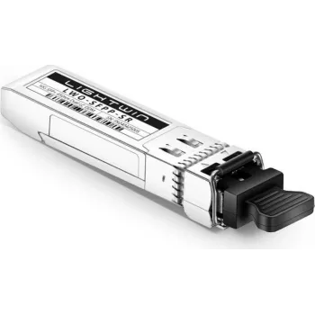 Lightwin 10G SFP+ SR raidītājs-uztvērējs, 850nm, 300m, LC Duplex, DDM, Industriālais (-40°C līdz 85°C), MSA LWO-SFPP-SR