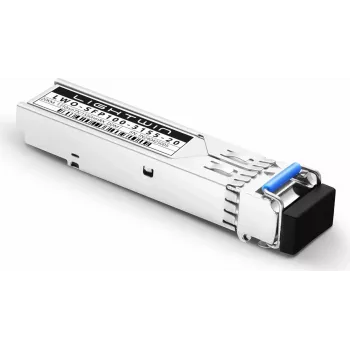 Lightwin 155 Mbps SFP BIDI raidītājs-uztvērējs, 1310nm TX/1550nm RX, 20km, DDM, LC-Simplex, vienmoda (LWO-SFP100-3155-20)