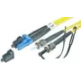Lightwin 2m LC-ST Duplex OM3 Daudzmodu Optiskās Šķiedras Patch Kabelis, LSZH, Melns/Zils (LDP-50 LC-ST 2.0 OM3)