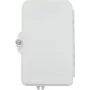 Lightwin HAK 8XSC/APC IP55 FTTx sienas kontaktligzda līdz 8 šķiedrām, SC/APC simplex vai LC duplex adapteri, 8x SC/APC iepriekš uzstādīti, IP55 laikapstākļiem izturīga, sienas montāžas šķiedru terminācijas kārba