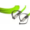 Lightwin LDP-50 LC-LC 5.0 OM5 optiskās šķiedras savienojuma kabelis, 5m, dzeltens, duplekss, 50/125µm, LSZH