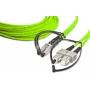 Lightwin LDP-50 LC-SC 2.0 OM5 Dupleksais Daudzmodu Šķiedras Patch Kabelis, 1m, Laima Zaļš LSZH