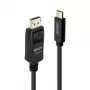 LINDY 1m USB Type C uz DisplayPort 4K60 adaptera kabelis ar HDR (43500)