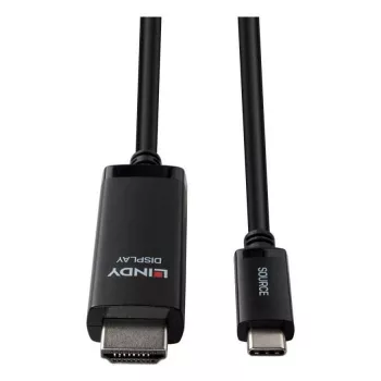 Lindy 1m USB Type C uz HDMI 8K60 adaptera kabelis (43433)