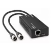 LINDY 2 kanālu Dante uz XLR audio dekodētājs, PoE/USB-C barošana, 24 bitu/96 kHz, AES67 70619