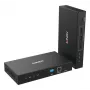 LINDY 5km optiskās šķiedras HDMI 4K60 KVM USB 2.0, RS-232 un IR pagarinātājs 39366