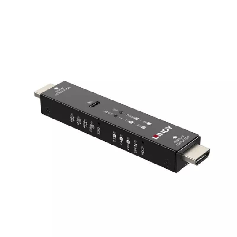 LINDY HDMI 4K60 signāla ģenerators un displeja emulators 32683