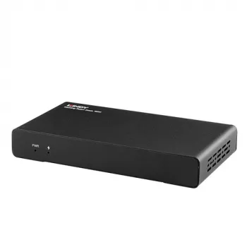 LINDY Meeting Room Dock, 60W USB-C dokstacija, HDMI 4K, 2x USB 3.2 Gen 1, Gigabit Ethernet, alumīnijs 43424