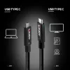 LINDY USB 3.0 kabelis, Type A - Type B, 0,5 m, antracīta krāsa, trīskāršs ekranējums
