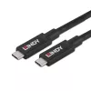 LINDY USB 3.0 kabelis, Type A - Type B, 0,5 m, antracīta krāsa, trīskāršs ekranējums
