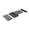 LINDY USB 3.2 Gen 2x2 Type-C uz M.2 NVMe SSD ārējais korpuss - 20 Gbps, alumīnijs