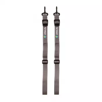 LittleLife bērnu pārnēsātāja kāju balsti - regulējami kāju balsti bērnu pārnēsātājiem, melni/pelēki (L10640)