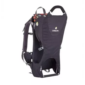 LittleLife Ranger S2 bērnu pārvadājamā mugursoma, melna
