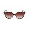 LIU JO Bērnu saulesbrilles LJ3607S511721 Caurspīdīgi rozā pelēks gradients 51mm