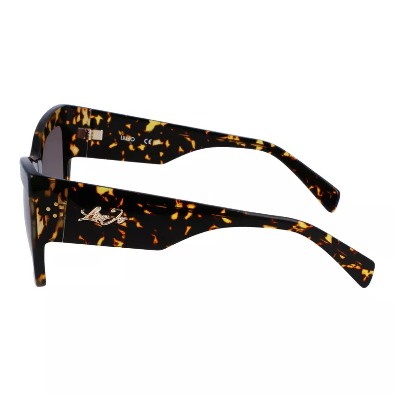 LIU JO LJ785S Sieviešu saulesbrilles Havana Acetāta Kvadrātveida Rāmis Brūnas Gradienta Lēcas 61mm