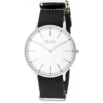 LIU JO Vīriešu analogais kvarca pulkstenis TLJ965 Nerūsējošais tērauds Zils ciparnīca 41mm