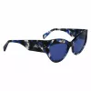 LIU JO Women LJ787S-19 Sauļošanās brilles Butterfly Cat-Eye Melns Pelēks Gradients 55/17/140 mm