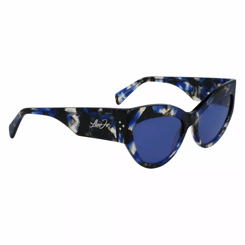 LIU JO Women LJ787S-19 Sauļošanās brilles Butterfly Cat-Eye Melns Pelēks Gradients 55/17/140 mm