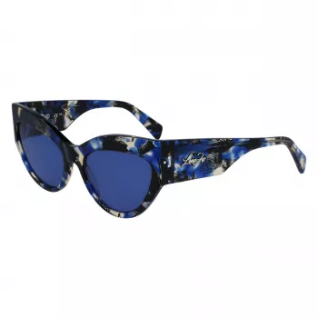 LIU JO Women LJ787S-19 Sauļošanās brilles Butterfly Cat-Eye Melns Pelēks Gradients 55/17/140 mm
